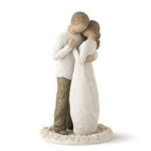 Willow Tree promise cake topper